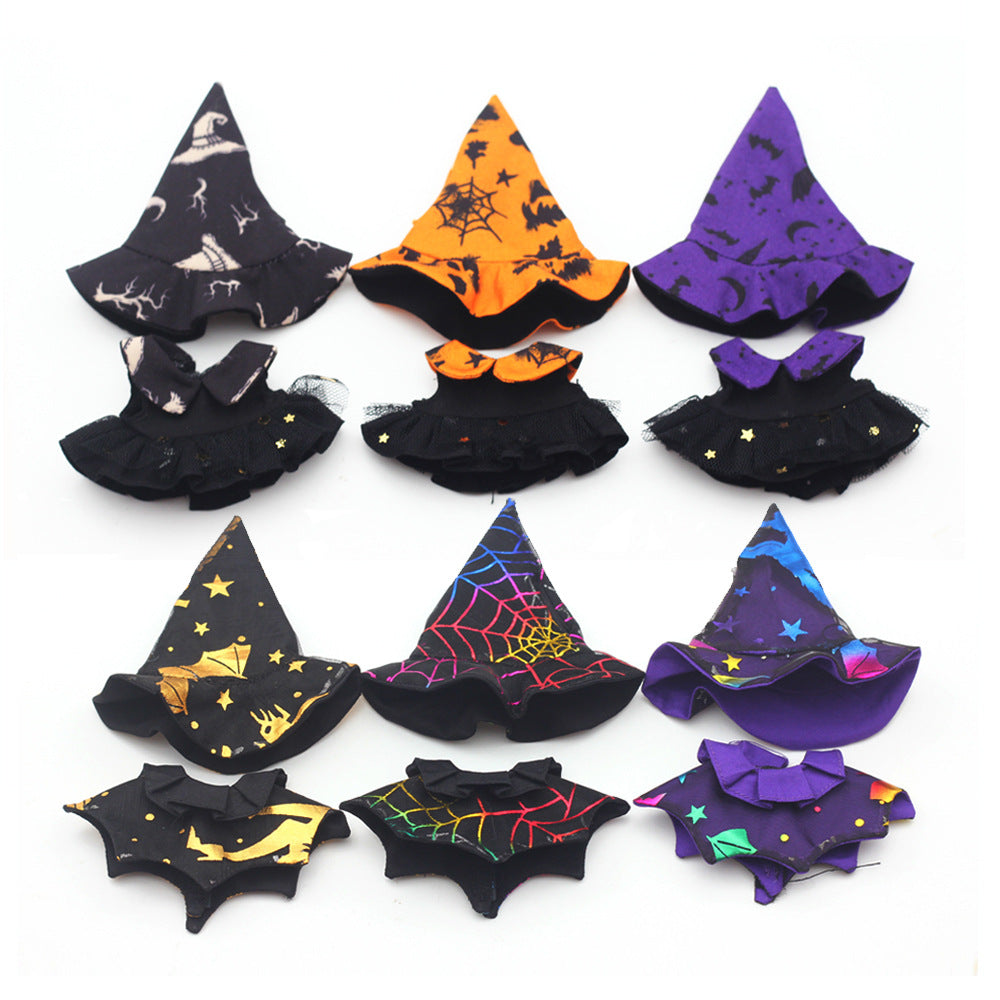 Wholesale Suit for 4th generation mini version lbb 4.0 doll Halloween cape suit skirt doll clothes accessories